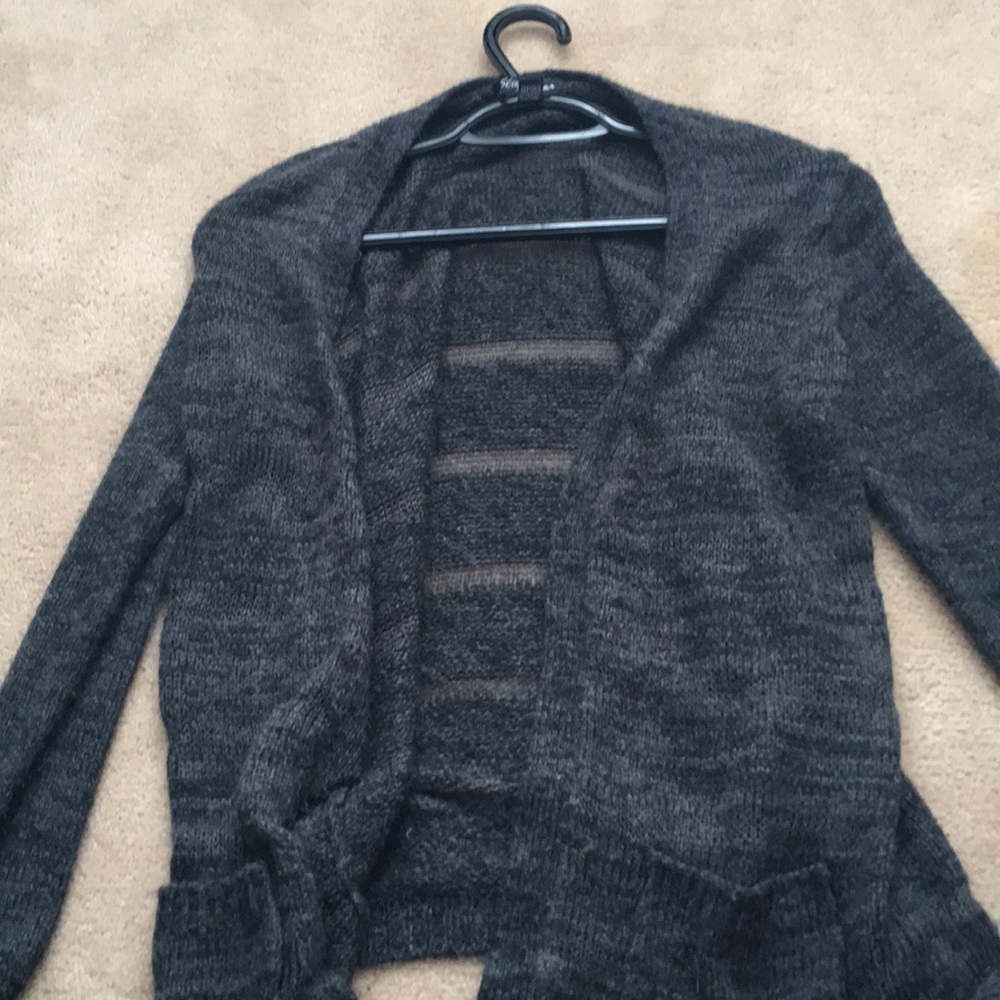 See through cardigan